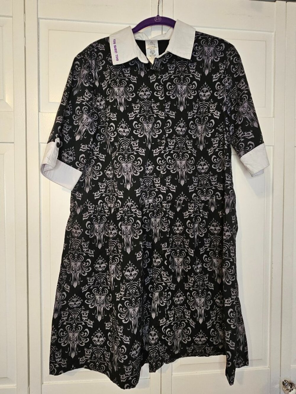 The Haunted Mansion Glow-in-the-Dark Wallpaper Dress